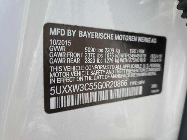 5UXXW3C55G0R20866 BMW X4 Xdrive28i