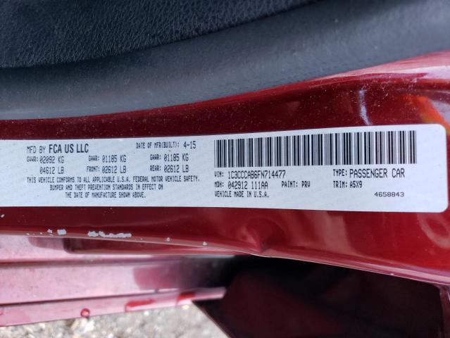 1C3CCCAB6FN714477 Chrysler 200 Limited