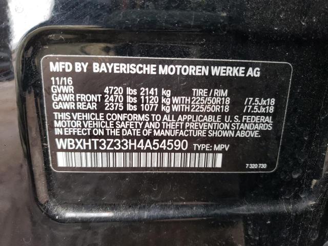 WBXHT3Z33H4A54590 BMW X1 Xdrive28i