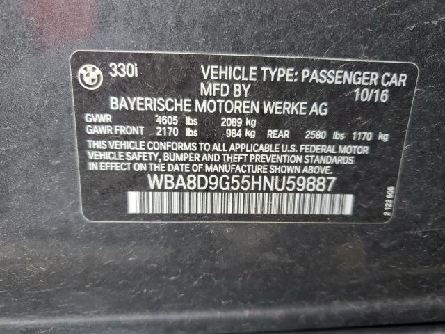 WBA8D9G55HNU59887 BMW 330 XI