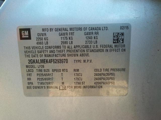 2GKALMEK4F6293970 GMC Terrain Sle