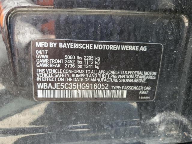 WBAJE5C35HG916052 BMW 540 I