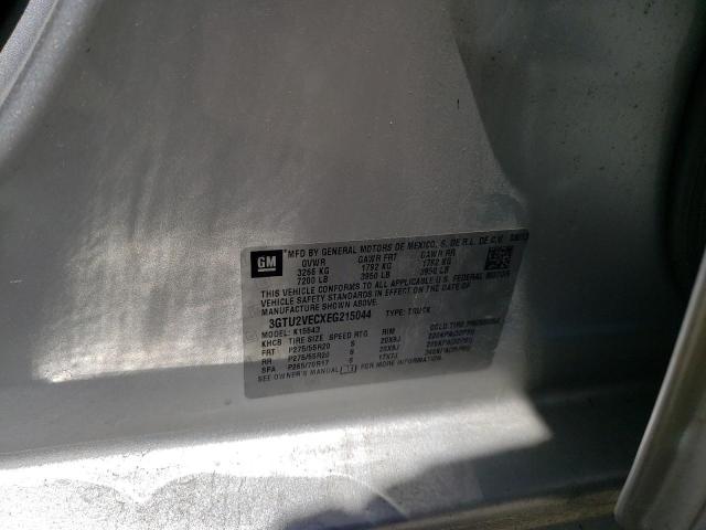 3GTU2VECXEG215044 GMC Sierra K1500 Slt