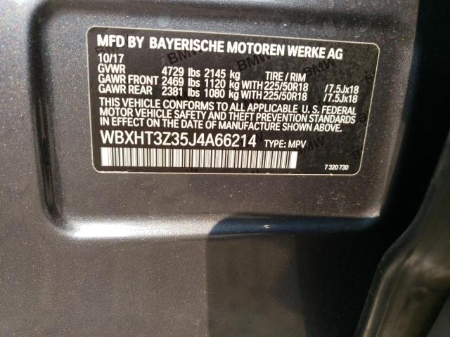 WBXHT3Z35J4A66214 BMW X1 Xdrive28i