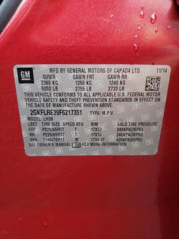 2GKFLRE39F6217351 GMC Terrain Sle