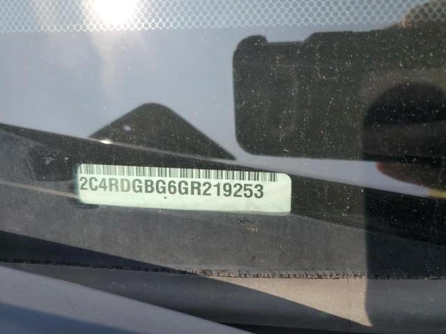 2C4RDGBG6GR219253 Dodge Grand Caravan Se