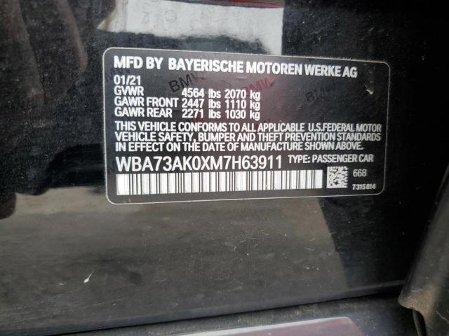 WBA73AK0XM7H63911 BMW 228XI