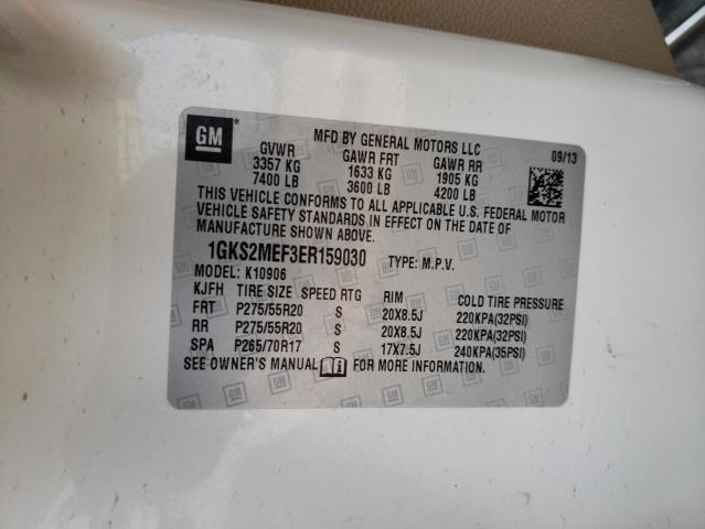 1GKS2MEF3ER159030 GMC YUKON XL DENALI