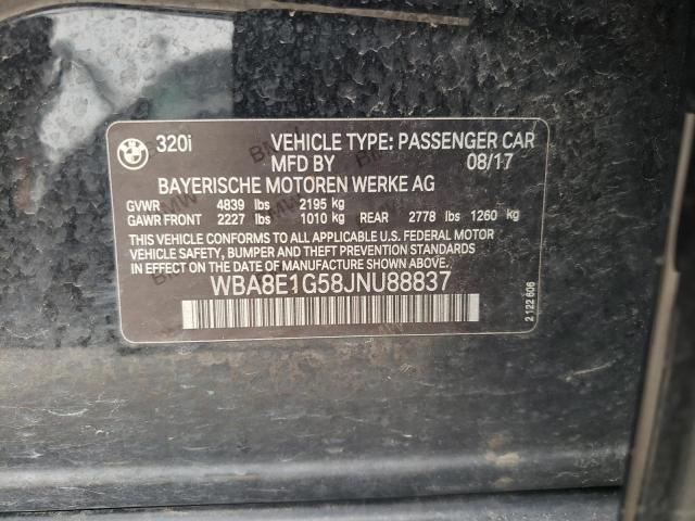 WBA8E1G58JNU88837 BMW 320 I