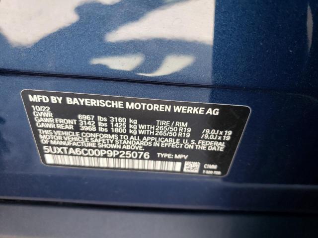 5UXTA6C00P9P25076 BMW X5 Xdrive45e