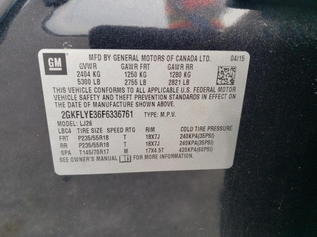 2GKFLYE36F6336761 GMC Terrain Slt