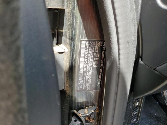 WBY7Z4C54JVD96989 BMW I3 REX