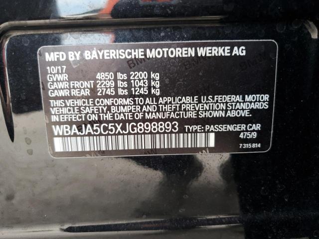 WBAJA5C5XJG898893 BMW 530 I