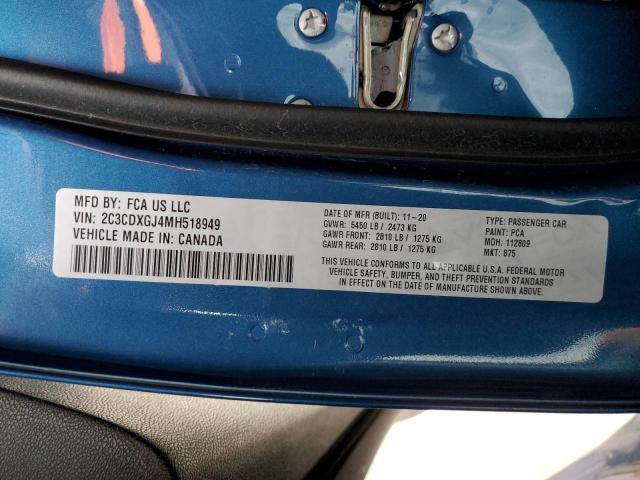 2C3CDXGJ4MH518949 Dodge Charger Scat Pack