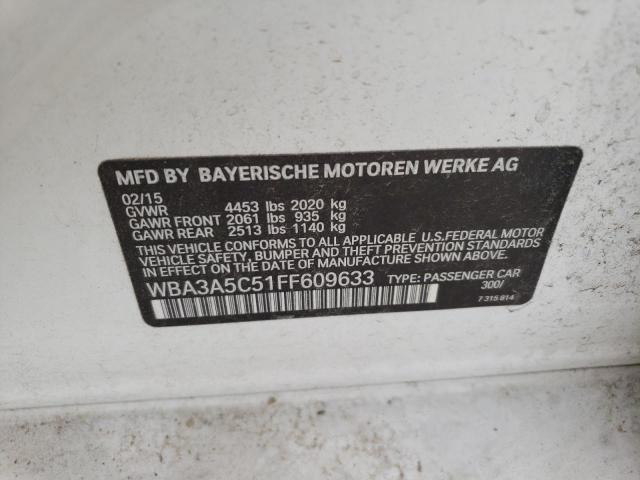 WBA3A5C51FF609633 BMW 328 I