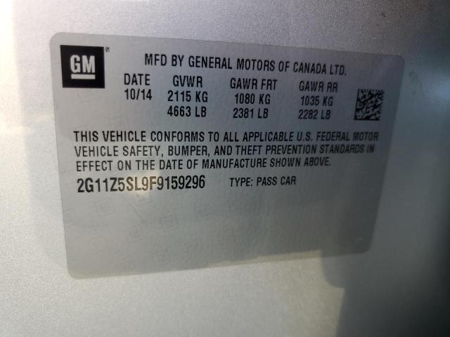 2G11Z5SL9F9159296 Chevrolet IMPALA LS