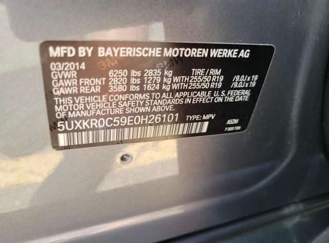 5UXKR0C59E0H26101 BMW X5 Xdrive35i