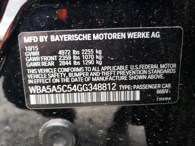 WBA5A5C54GG348812 BMW 528 I