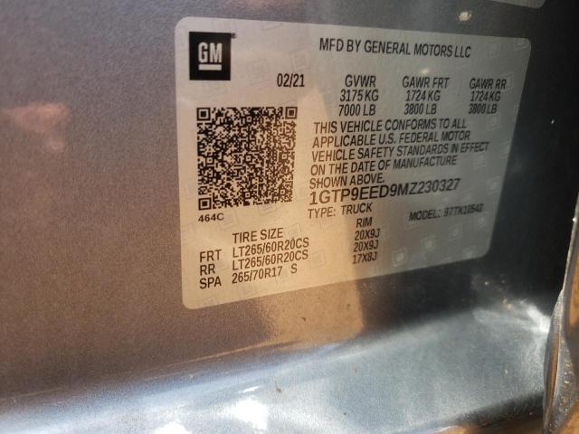 1GTP9EED9MZ230327 GMC Sierra K1500 At4