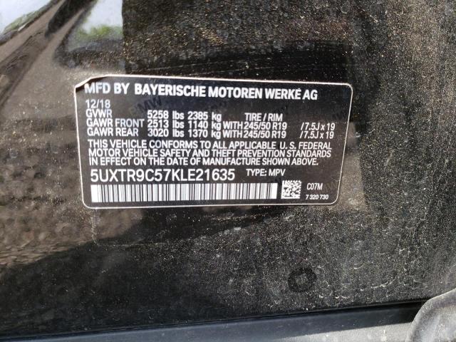 5UXTR9C57KLE21635 BMW X3 Xdrive30i