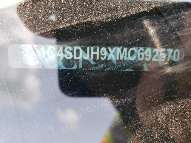 1C4SDJH9XMC692570 Dodge Durango Srt Hellcat