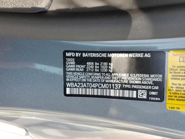 WBA23AT04PCM01137 BMW 430I