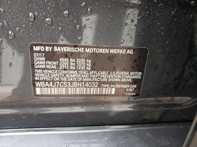 WBA4J7C53JBH14032 BMW 440xi Gran Coupe