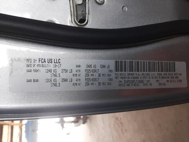 3C4PDCAB7JT183681 Dodge JOURNEY SE
