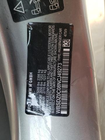 WBSDZ0C00NCG92362 BMW M8