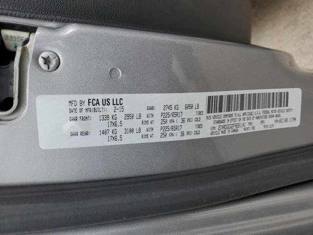 2C4RDGCG2FR691141 Dodge Grand Caravan Sxt