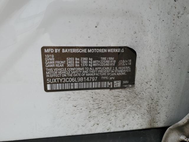 5UXTY3C06L9B14797 BMW X3 Sdrive30i