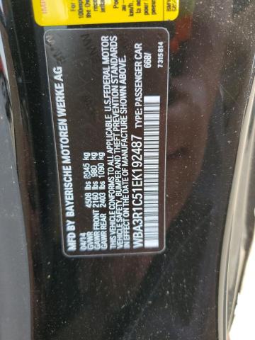 WBA3R1C51EK192487 BMW 435 I