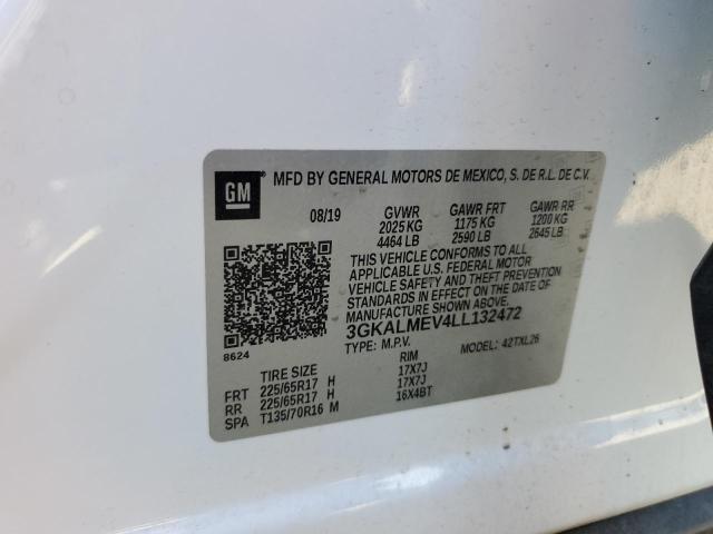 3GKALMEV4LL132472 GMC Terrain Sle