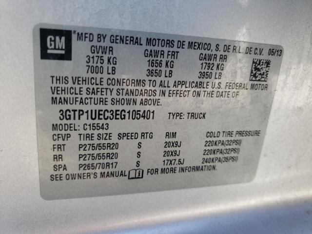 3GTP1UEC3EG105401 GMC Sierra C1500 Sle