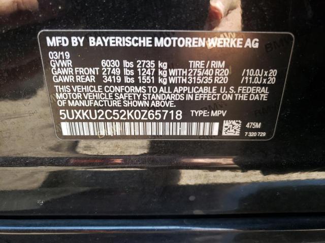 5UXKU2C52K0Z65718 BMW X6 Xdrive35i