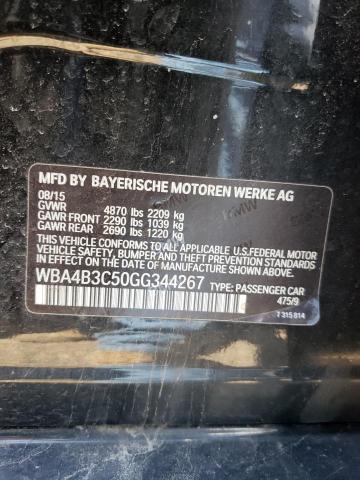 WBA4B3C50GG344267 BMW 435 Xi Gran Coupe