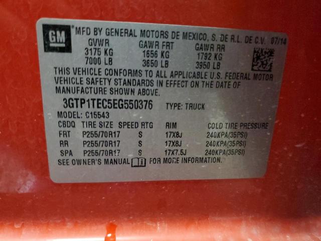 3GTP1TEC5EG550376 GMC Sierra C1500