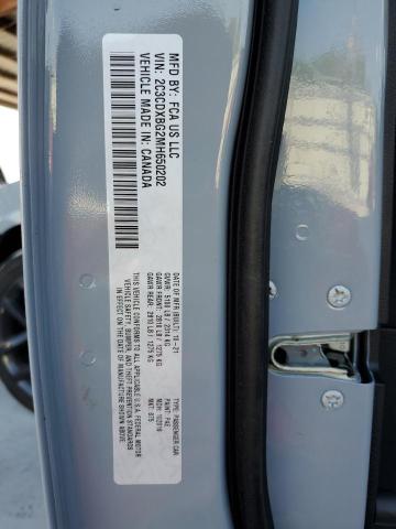 2C3CDXBG2MH650202 Dodge Charger Sxt