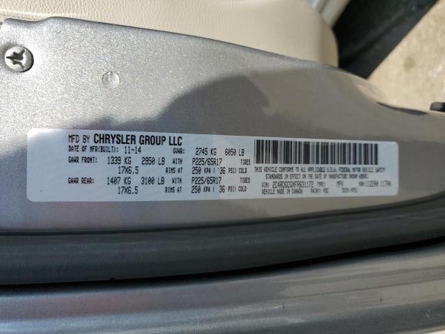 2C4RDGCGXFR631172 Dodge Grand Caravan Sxt