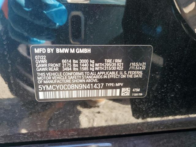 5YMCY0C08N9N41437 BMW X6 M