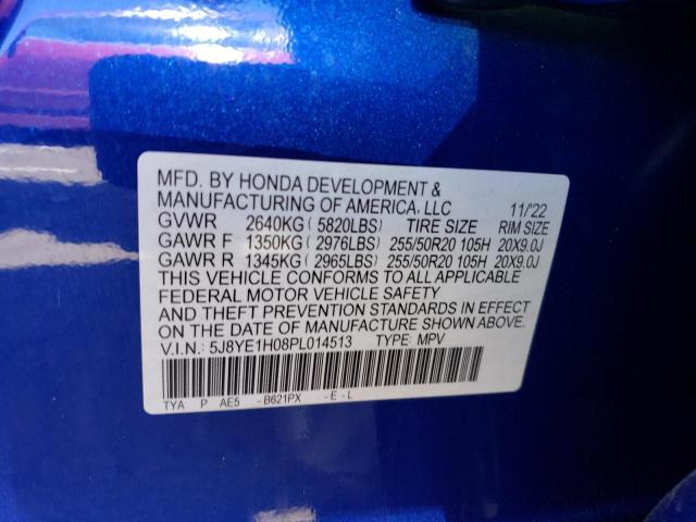 5J8YE1H08PL014513 Acura MDX A-SPEC