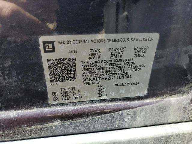 3GKALTEV2KL104341 GMC Terrain Sle