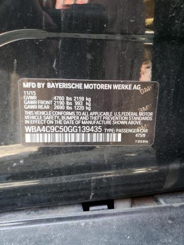 WBA4C9C50GG139435 BMW 428 Xi Gran Coupe Sulev