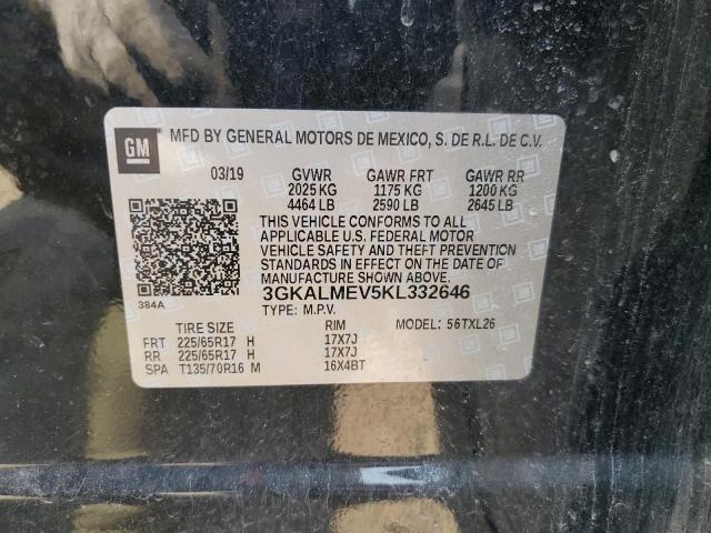 3GKALMEV5KL332646 GMC Terrain Sle