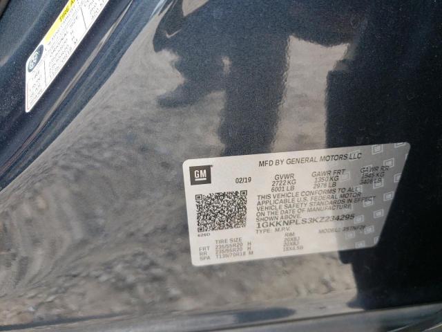 1GKKNPLS3KZ234295 GMC Acadia Denali
