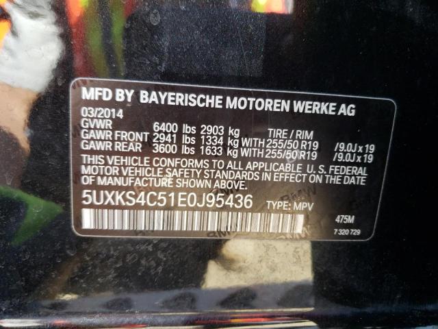 5UXKS4C51E0J95436 BMW X5 Xdrive35d