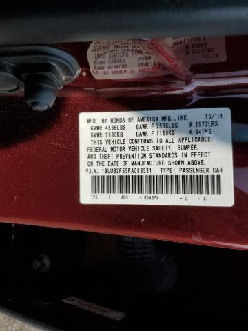 19UUB2F55FA008531 Acura TLX TECH
