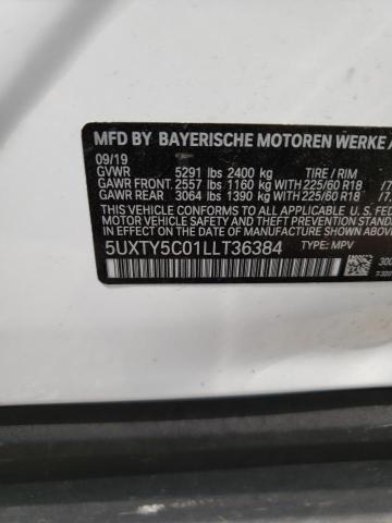 5UXTY5C01LLT36384 BMW X3 Xdrive30i