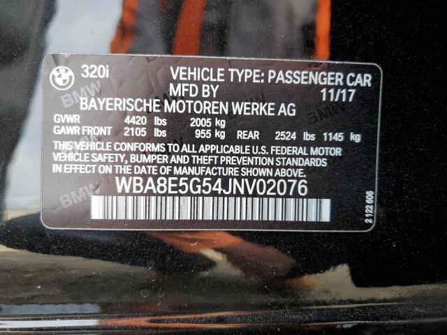 WBA8E5G54JNV02076 BMW 320 XI
