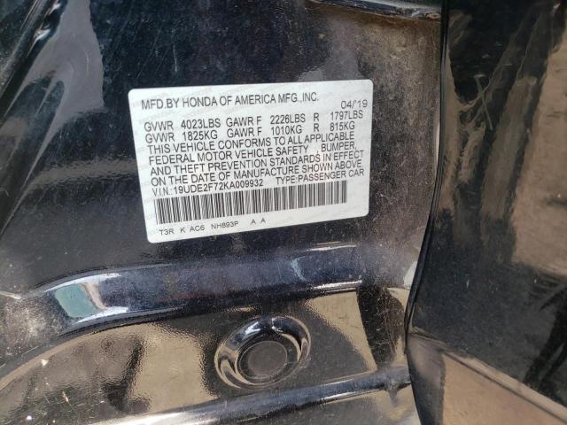 19UDE2F72KA009932 Acura Ilx Premium
